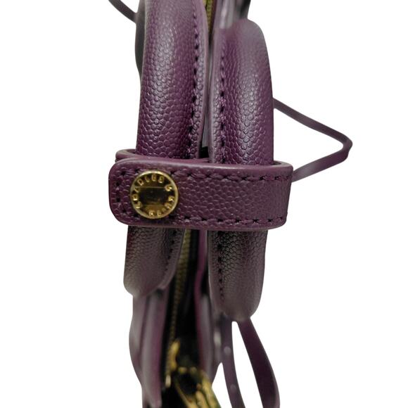 Charles and Keith trapeze purple purse. - Picture 3 of 10